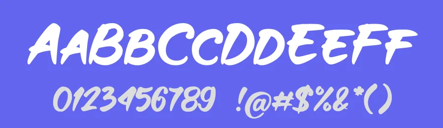 Aullya Gedabrush Font by onne — Decorative Font — thumbnail 3