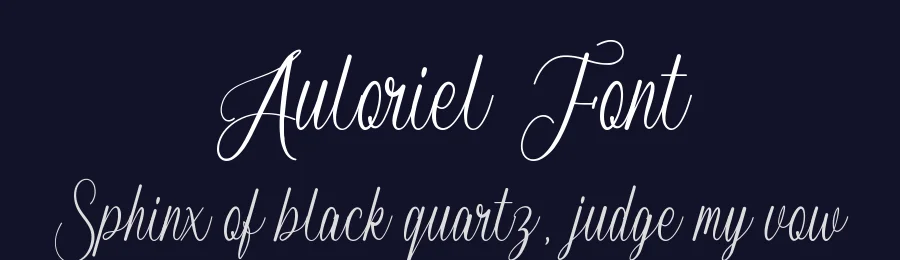 Auloriel Font by bilson.bay — Script Handwritten Font — thumbnail 2