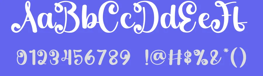 Aunty Calligraphy Font by creativeletter — Script Handwritten Font — thumbnail 3