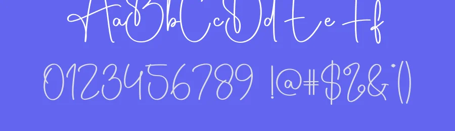 Auntybaby Script Font by creativeletter — Script Handwritten Font — thumbnail 3