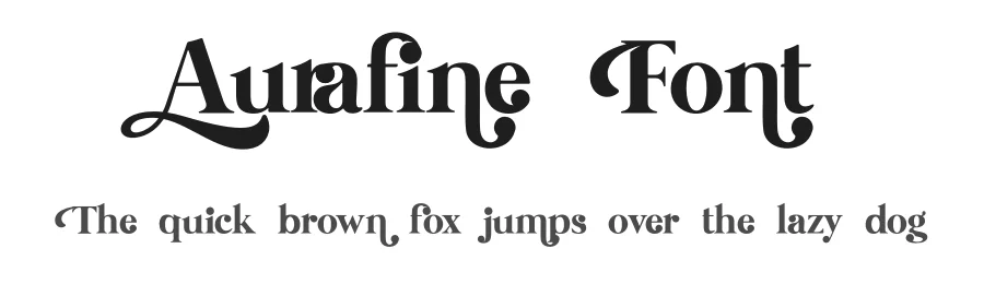Aurafine Font by albert_kalingga — Serif Font