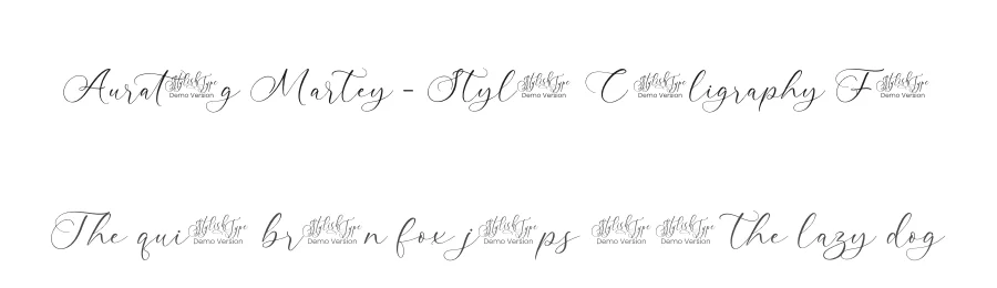 Aurating Martey – Stylish Calligraphy Font by stylishtype.co — Script Handwritten Font