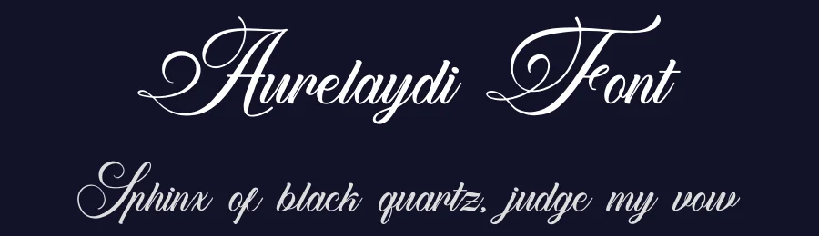 Aurelaydi Font by Denustudios — Script Handwritten Font — thumbnail 2