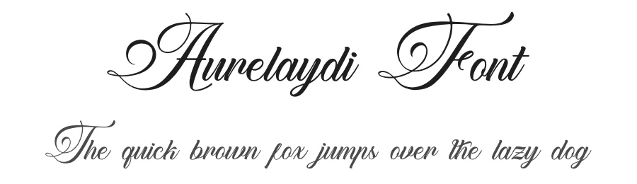 Aurelaydi Font by Denustudios — Script Handwritten Font