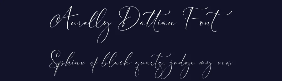 Aurelly Dattian Font by letterfabric — Script Handwritten Font — thumbnail 2