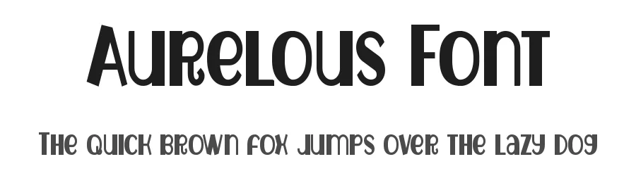 Aurelous Font by noahtype — Display Font