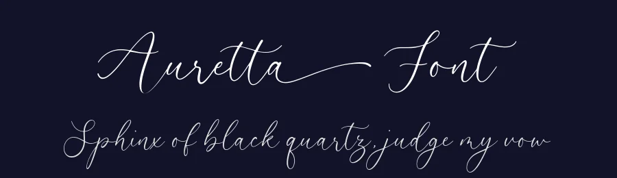Auretta Font by Timur type — Script Handwritten Font — thumbnail 2