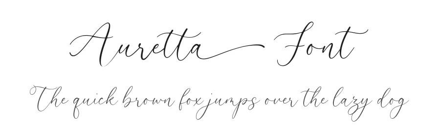 Auretta Font by Timur type — Script Handwritten Font