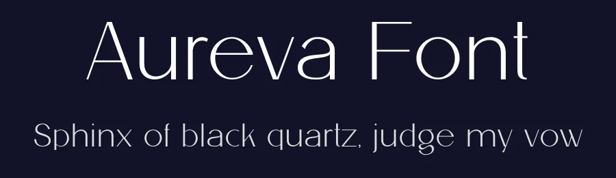 Aureva Font by Funtype — Serif Font — thumbnail 2