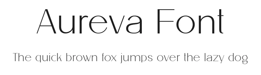 Aureva Font by Funtype — Serif Font