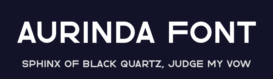 Aurinda Font by vpcreativeshop — Sans Serif Font — thumbnail 2