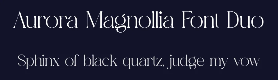 Aurora Magnollia Font Duo by Storytype — Serif Font — thumbnail 2