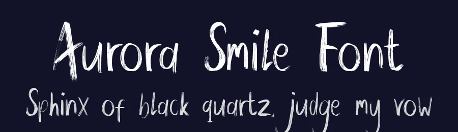 Aurora Smile Font by Dm Letter Studio — Script Handwritten Font — thumbnail 2