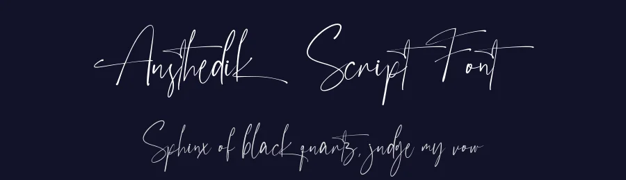 Austhedik Script Font by Vultype Co. — Script Handwritten Font — thumbnail 2