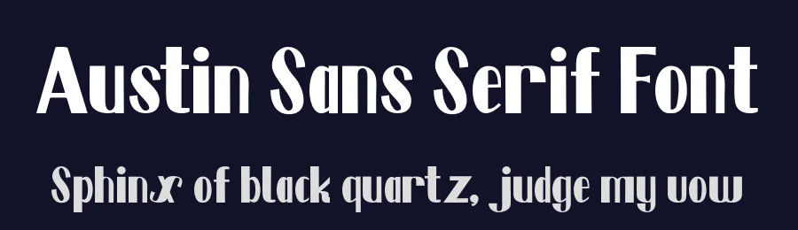 Austin Sans Serif Font by Shape Studio — Sans Serif Font — thumbnail 2