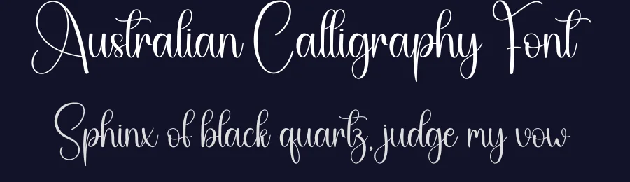 Australian Calligraphy Font by andikastudio — Script Handwritten Font — thumbnail 2