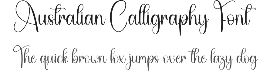 Australian Calligraphy Font by andikastudio — Script Handwritten Font