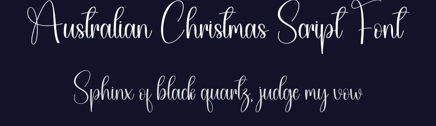 Australian Christmas Script Font by creativeletter — Script Handwritten Font — thumbnail 2