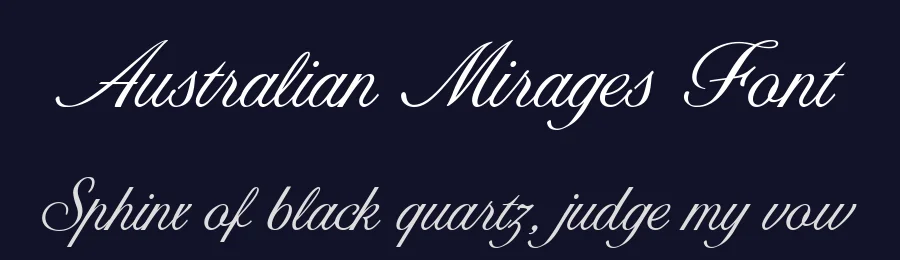 Australian Mirages Font by Fikryal Studio — Script Handwritten Font — thumbnail 2