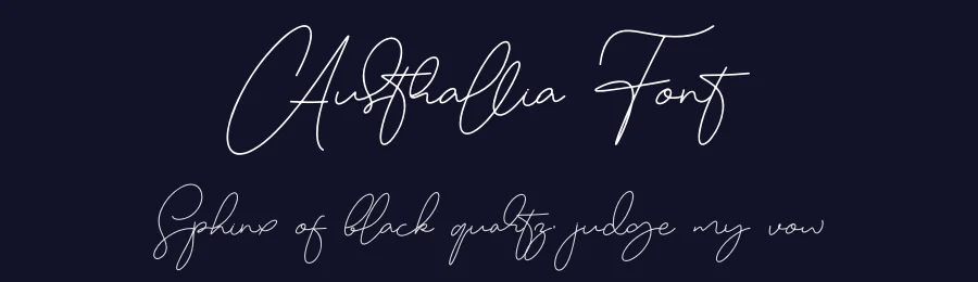 Australlia Font by ryan creative — Script Handwritten Font — thumbnail 2