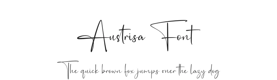 Austrisa Font by Nirmana Visual — Script Handwritten Font