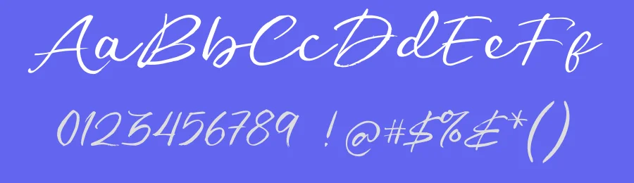Autentic Brush Font by HRDR — Script Handwritten Font — thumbnail 3