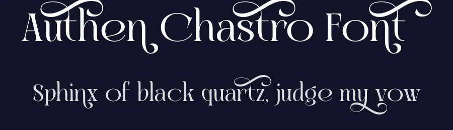 Authen Chastro Font by mixjpg — Serif Font — thumbnail 2