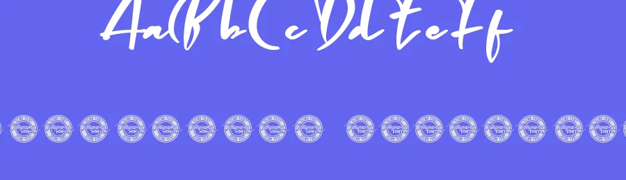 Authentic Genious Font by CalligraphyFonts.net — Script Handwritten Font — thumbnail 3