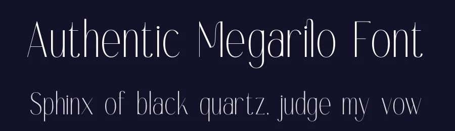 Authentic Megarilo Font by letterenastudios — Sans Serif Font — thumbnail 2