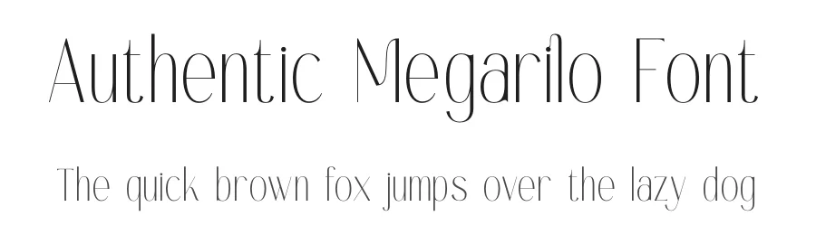 Authentic Megarilo Font by letterenastudios — Sans Serif Font