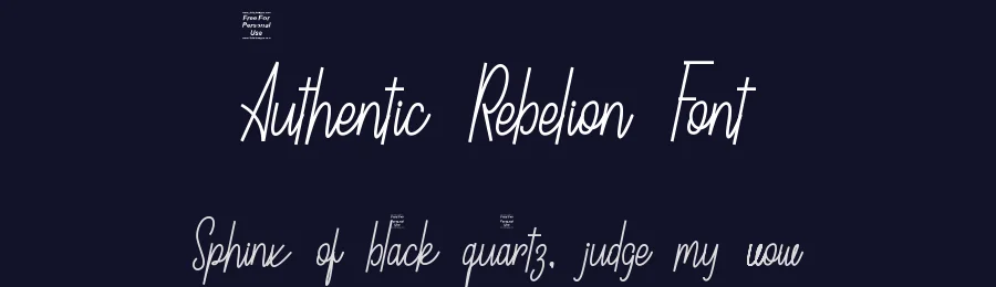 Authentic Rebelion Font by SlideShoot — Script Handwritten Font — thumbnail 2