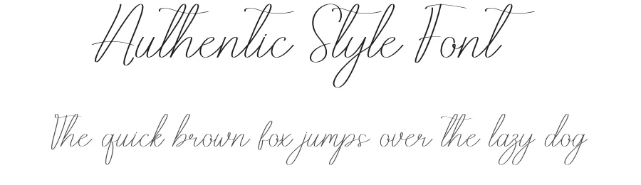 Authentic Style Font by andikastudio — Script Handwritten Font