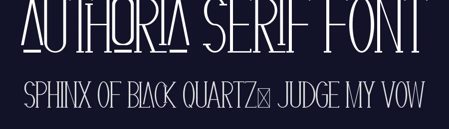Authoria Serif Font by noahtype — Serif Font — thumbnail 2
