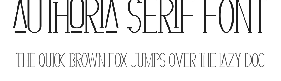 Authoria Serif Font by noahtype — Serif Font