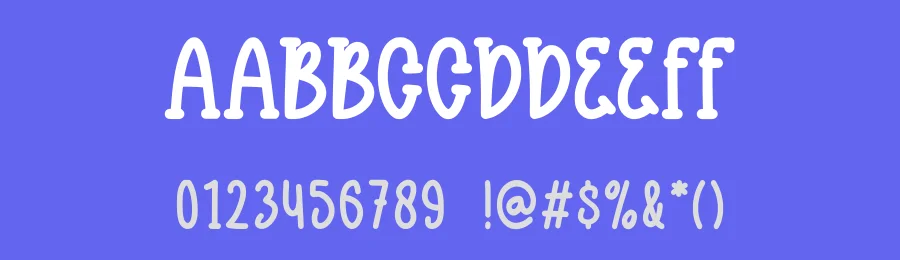 Autism Display Font by Craftedtype — Decorative Font — thumbnail 3