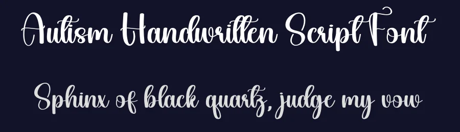 Autism Handwritten Script Font by andikastudio — Script Handwritten Font — thumbnail 2