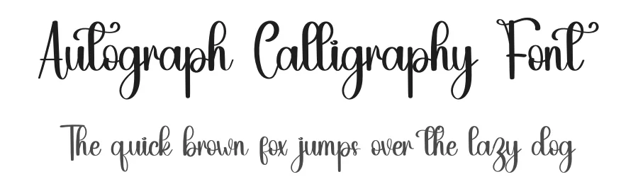 Autograph Calligraphy Font by inermediaSTUDIO — Script Handwritten Font