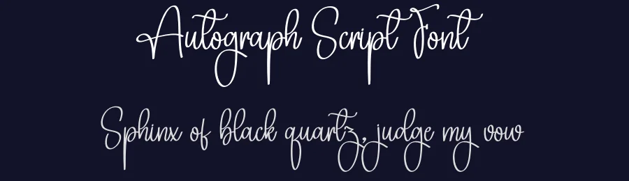 Autograph Script Font by creativeletter — Script Handwritten Font — thumbnail 2