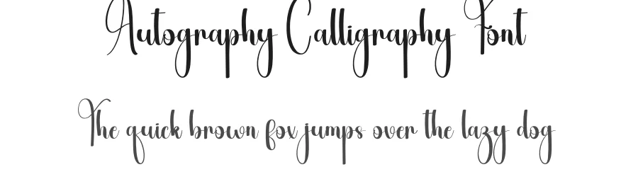 Autography Calligraphy Font by andikastudio — Script Handwritten Font
