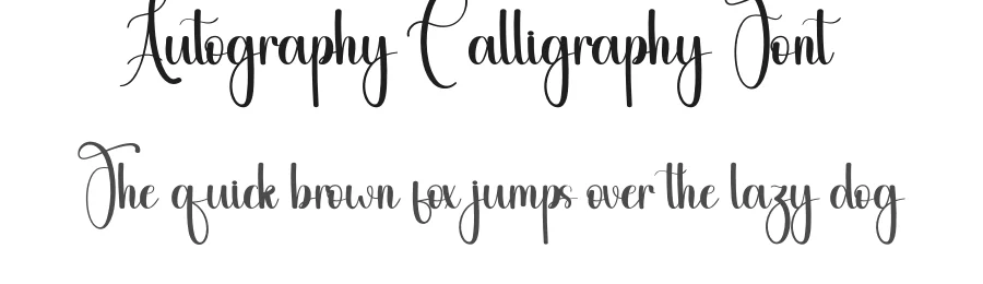 Autography Calligraphy Font by andikastudio — Script Handwritten Font