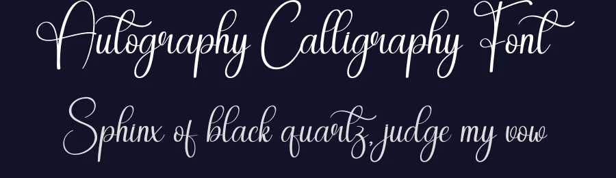Autography Calligraphy Font by creativeletter — Script Handwritten Font — thumbnail 2