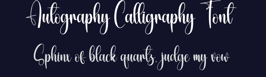 Autography Calligraphy Font by creativeletter — Script Handwritten Font — thumbnail 2