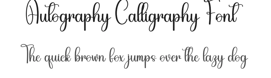 Autography Calligraphy Font by andikastudio — Script Handwritten Font