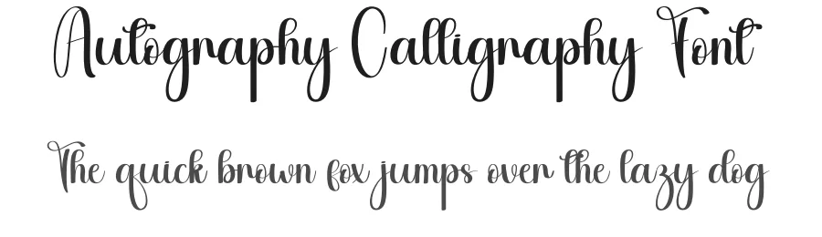 Autography Calligraphy Font by andikastudio — Script Handwritten Font