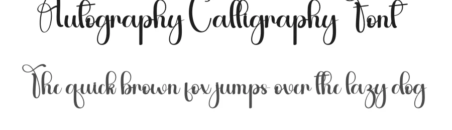 Autography Calligraphy Font by andikastudio — Script Handwritten Font