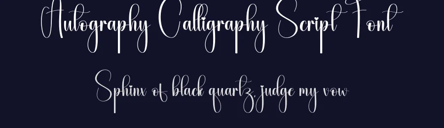 Autography Calligraphy Script Font by andikastudio — Display Font — thumbnail 2