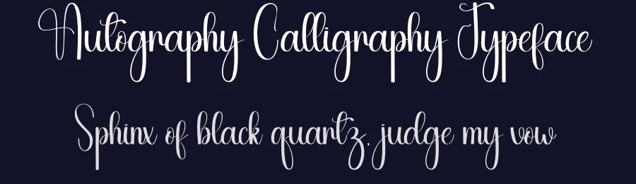 Autography Calligraphy Typeface by andikastudio — Script Handwritten Font — thumbnail 2