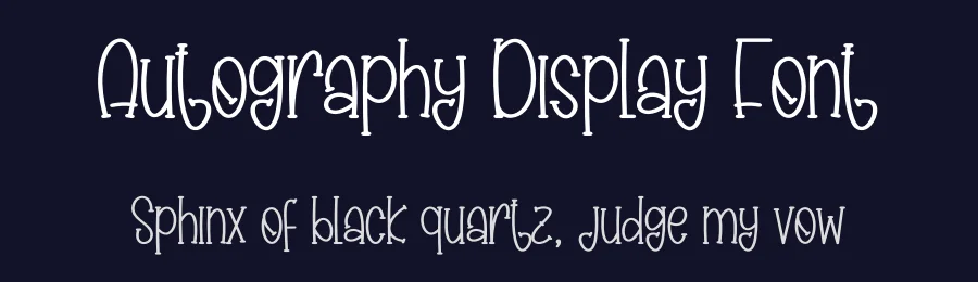 Autography Display Font by creativeletter — Script Handwritten Font — thumbnail 2