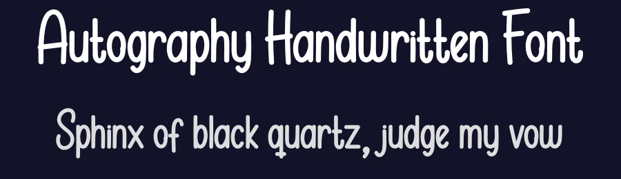 Autography Handwritten Font by andikastudio — Display Font — thumbnail 2