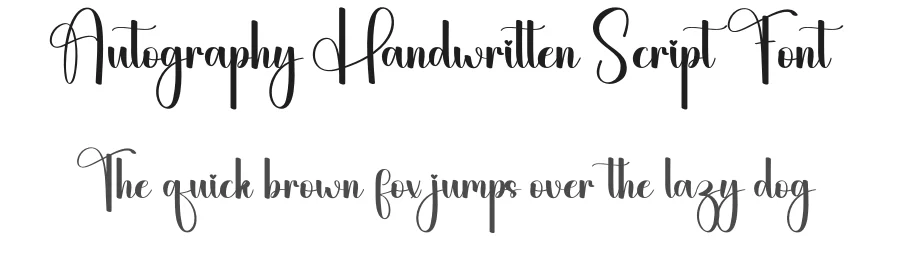 Autography Handwritten Script Font by andikastudio — Script Handwritten Font
